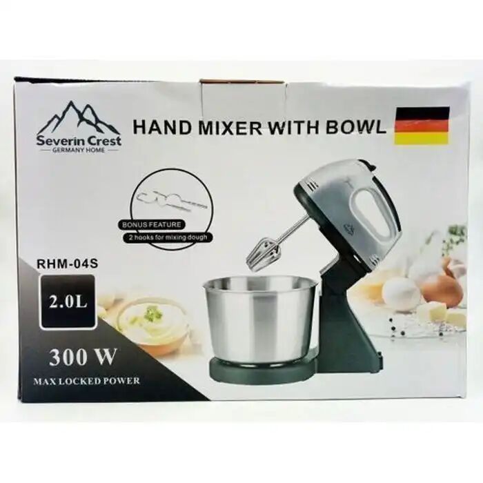 Batteur Électrique Avec Bol Inox