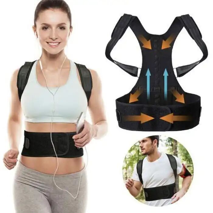 Posture Correcteur - Respirant Ceinture Support Lombaire Dorthèse Dorsale