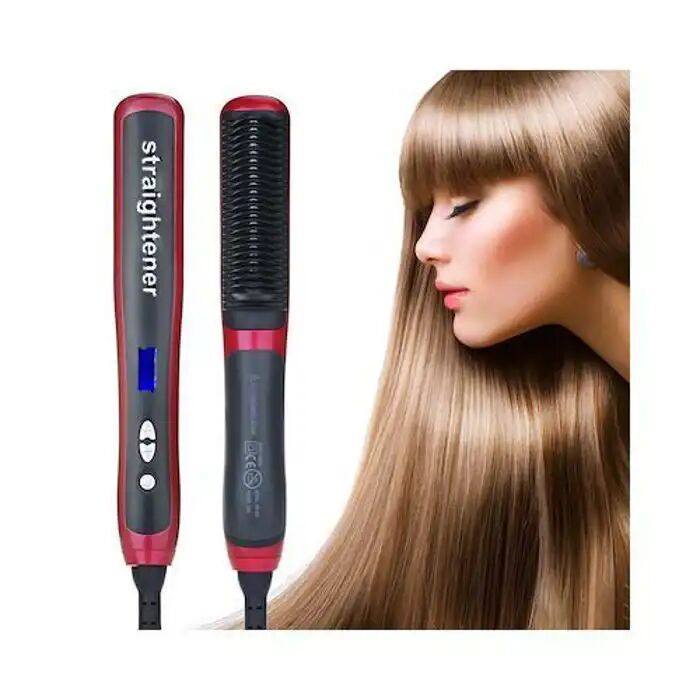 Brosse À Cheveux Lissante - Straightenrer - Hqt 908a - Céramique - Ionique - Anti-échaudage