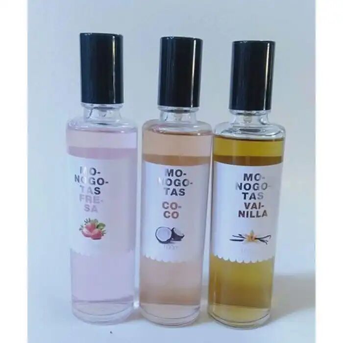Pack De 3 Eau De Toilette 100 Ml :vanilla,coco,mora,fraise