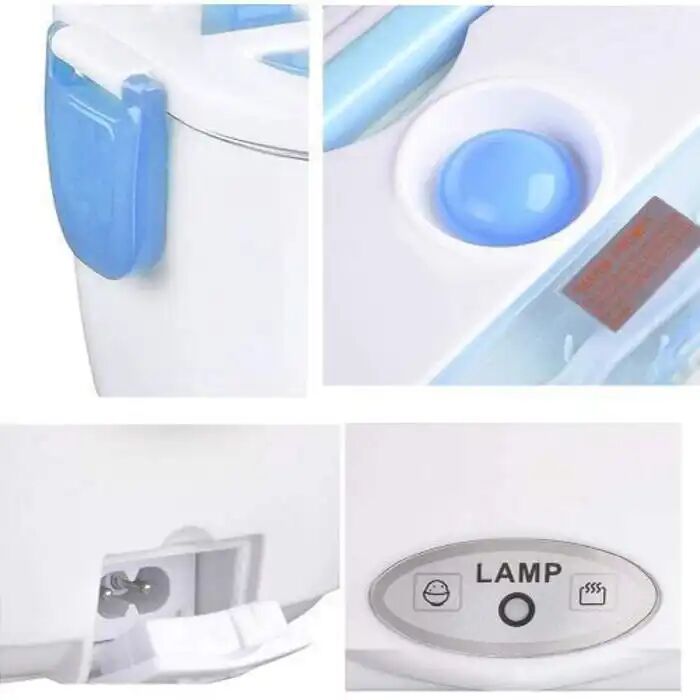 Boîte À Lunch Thermique Électrique - Multi-couleur - Inox - Portable thumbnail 3