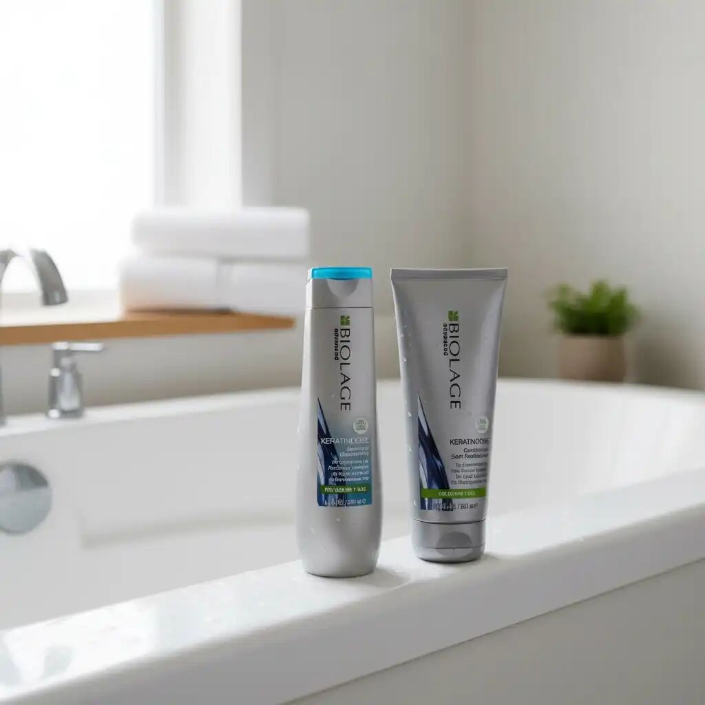 Kit Soin Cheveux - Matrix Biolage - Keratindose - Shampoing 250ml - Masque 200ml - Réparateur thumbnail 3