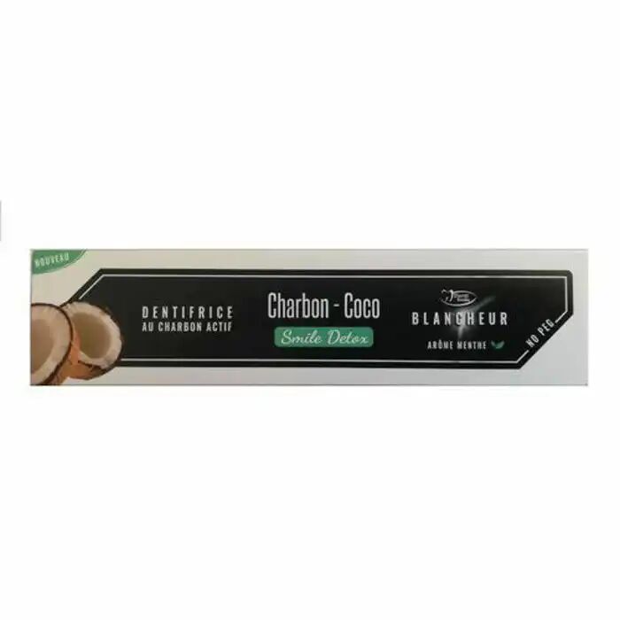 Dentifrice - Charbon Coco  - Naturel - Sans Polyéthylène Glycol