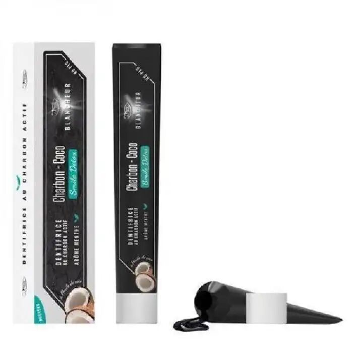 Dentifrice - Charbon Coco  - Naturel - Sans Polyéthylène Glycol
