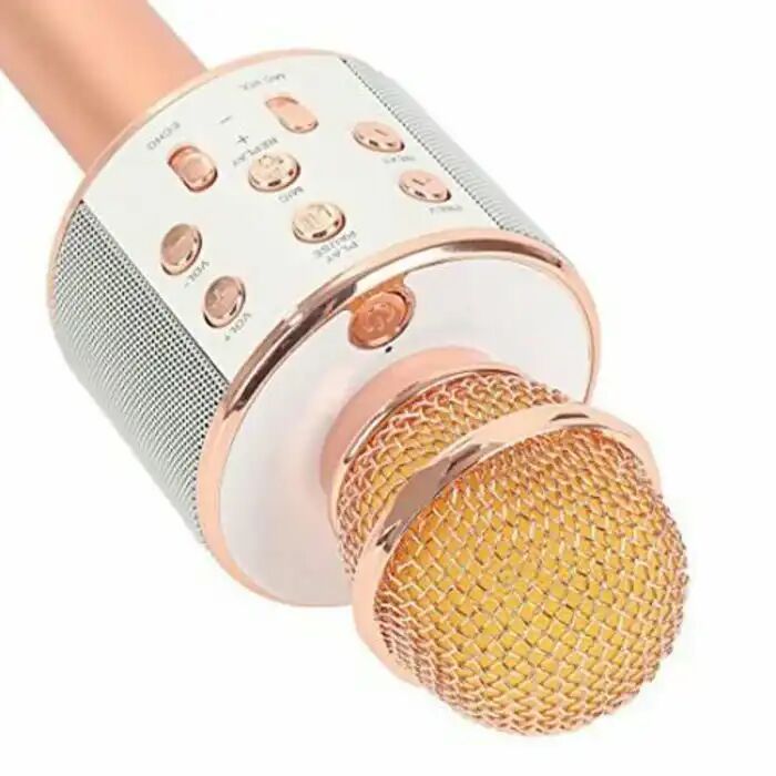 Microphone Karaoké - Magique - 4 En 1 - Bluetooth - Réduction Du Bruit - Multi-couleurs thumbnail 2
