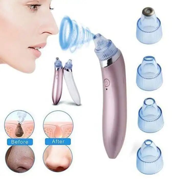 Pack Aspirateur Points Noirs + Appareil Vapeur Spa Pour Soin De Visage - Multi-couleur thumbnail 3