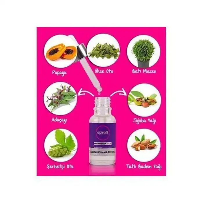 Sérum Anti-repousse - Episoft - 100% Efficace - Bio - Sans Acétone - Hydratation Intense