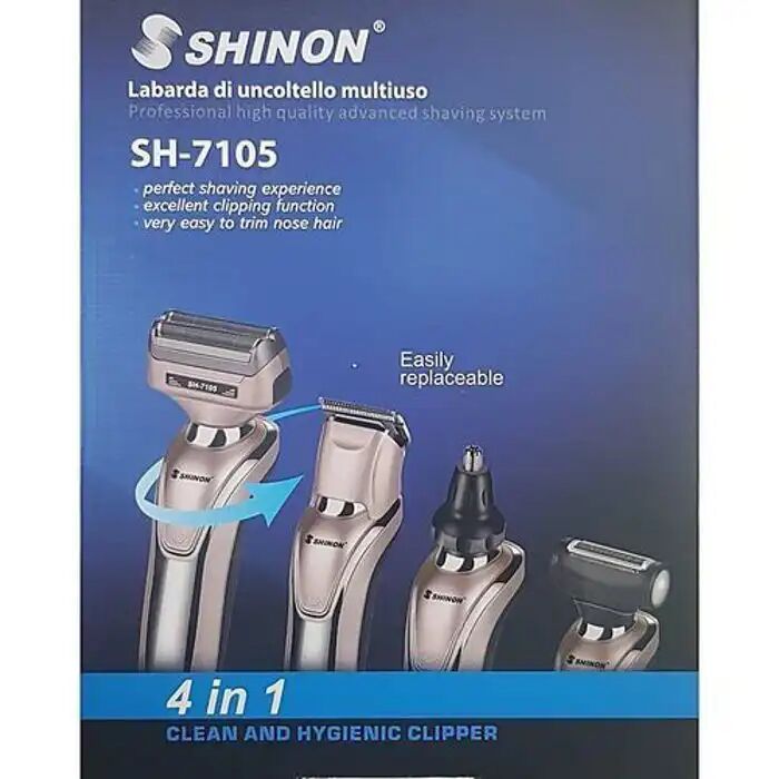 Shinon Tondeuse 4 Tetes En Un