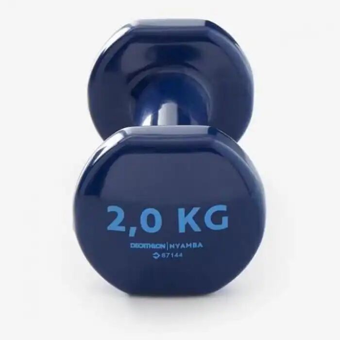 Haltères 4 Kg 2x2 Kg Polyvalentes Prise En Main Ergonomique