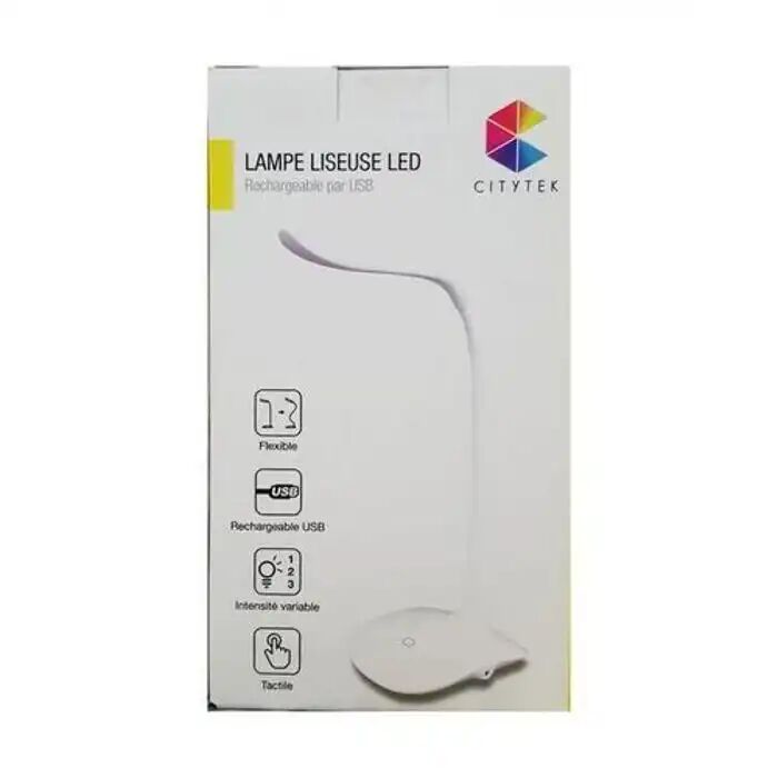 Citytek Lampe Liseuse Led Rechargeable Par Usb