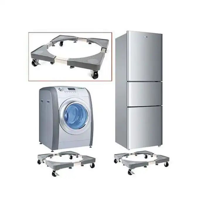 Support Roulant Extensible - Aluminium - Réglable De 41 À 72 Cm - Charge Jusquà 120 Kg - 4 Freins