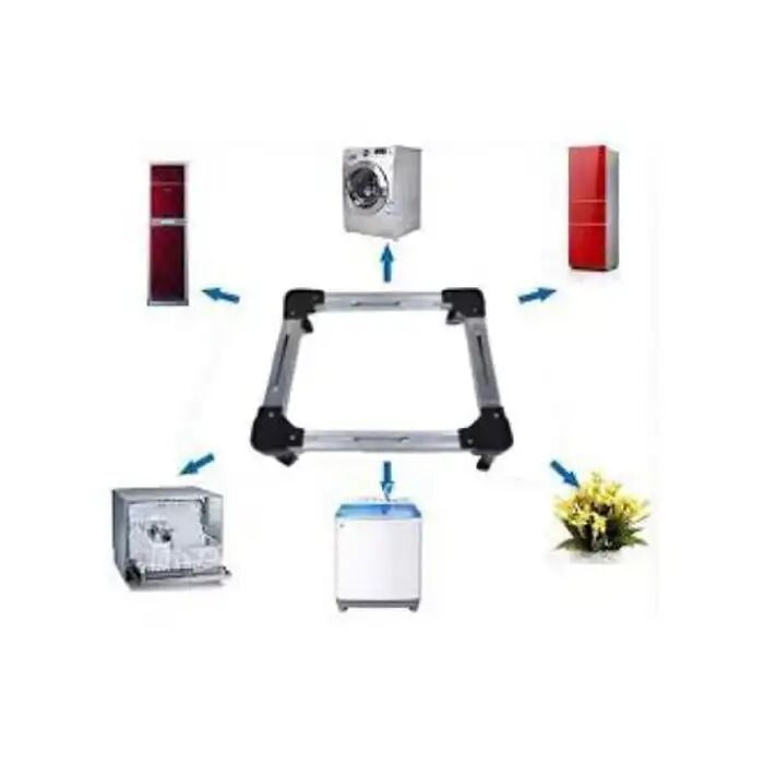 Support Roulant Extensible - Aluminium - Réglable De 41 À 72 Cm - Charge Jusquà 120 Kg - 4 Freins thumbnail 3