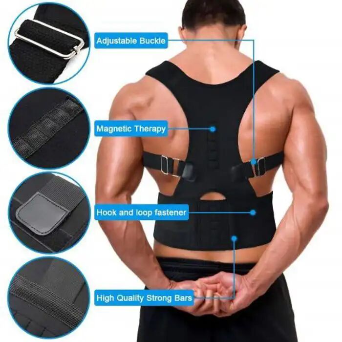 Thérapie Posture - Respirant Ceinture Support Lombaire Dorthèse Dorsale thumbnail 3