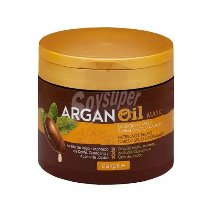 Masque Capillaire Réparateur Argan, Kératine & Jojoba – Cheveux Secs Et Abîmés