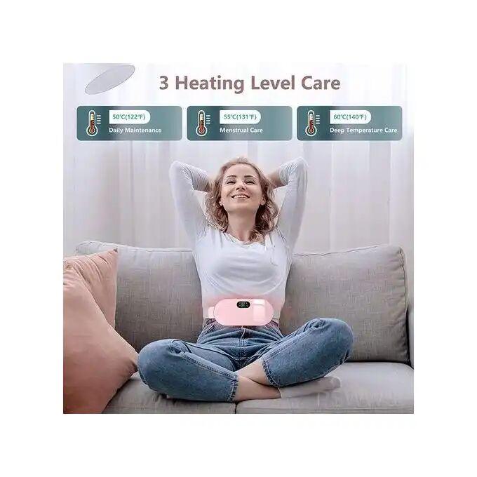 Ceinture Femme Chauffante 3 Niveaux De Chaleur + Massage Pour Institut Menstruel - Multi-couleur thumbnail 2
