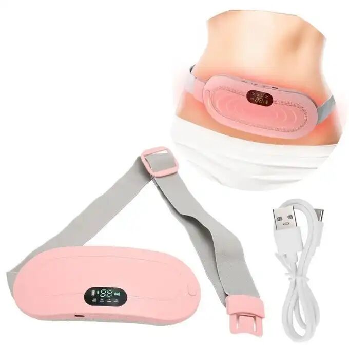 Ceinture Femme Chauffante 3 Niveaux De Chaleur + Massage Pour Institut Menstruel - Multi-couleur thumbnail 3