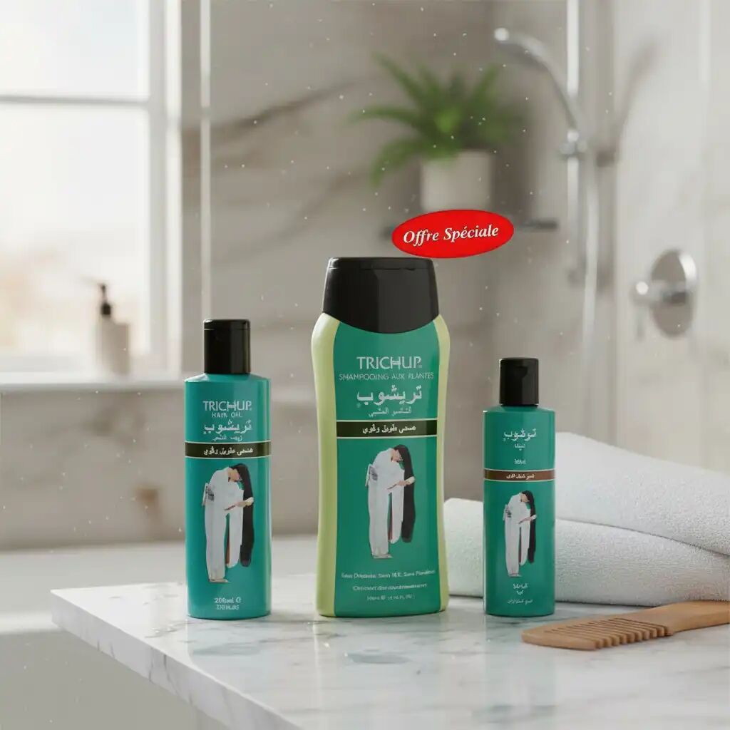 Pack ( Huile Et Shampoing) Pour Cheveux Long Et Ani-chute 200ml thumbnail 3