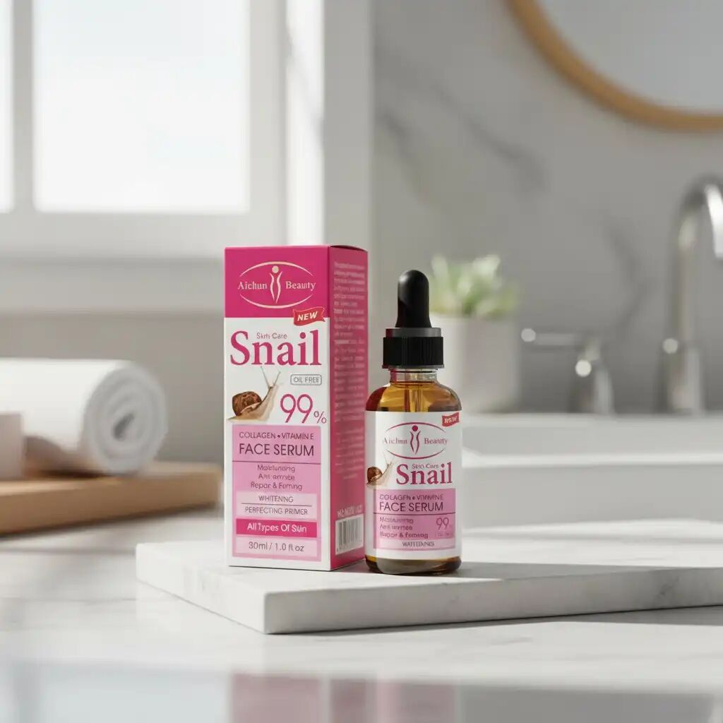 Sérum - Snail - Collagène - Vitamine E - Anti-âge