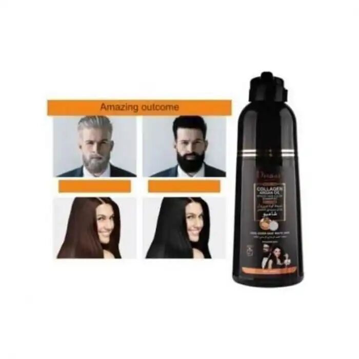 Shampoing 400ml - Huile Dargan - Réparation Cheveux - Couverture Coloration thumbnail 1