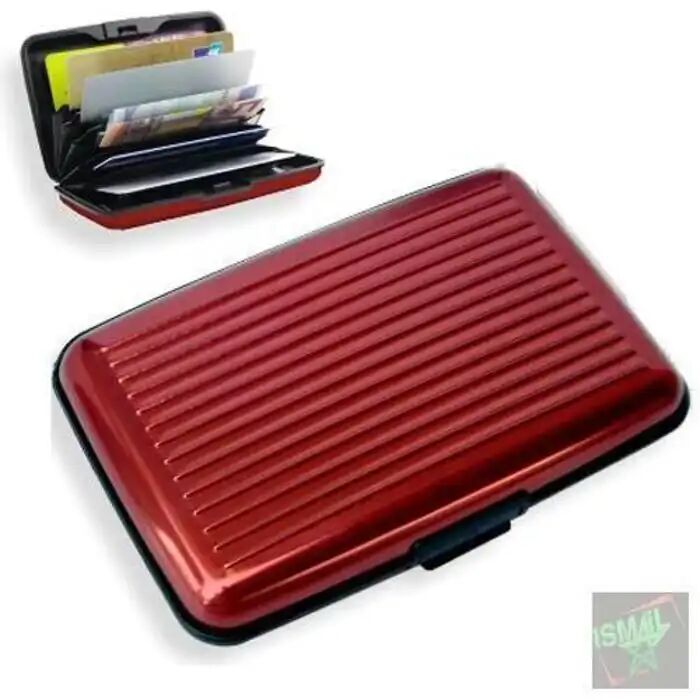 Security Credit Card Wallet, Aluminium