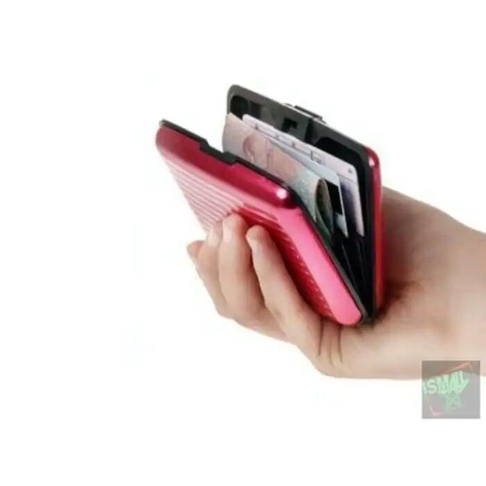 Security Credit Card Wallet, Aluminium