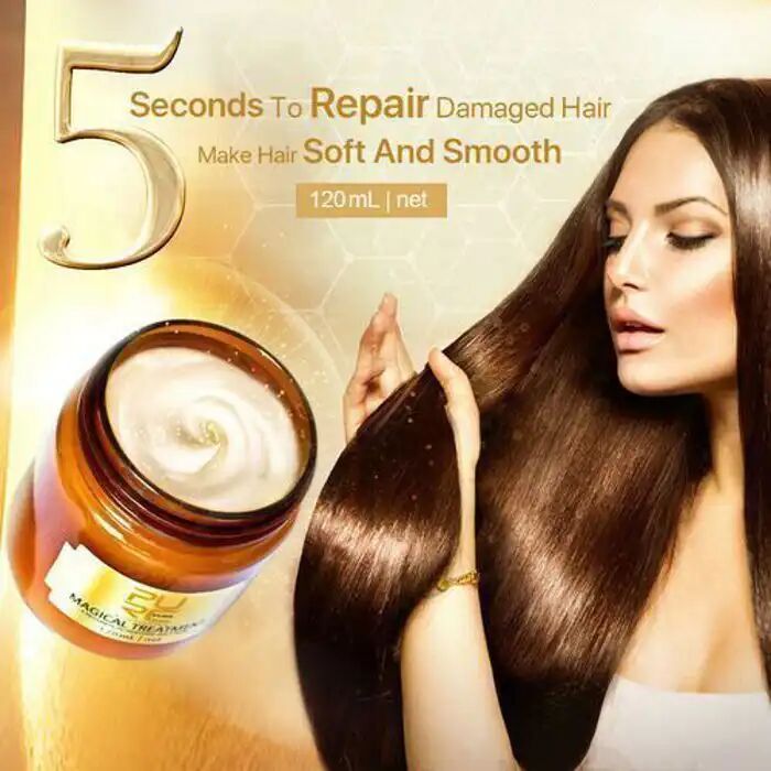 Magical Keratin Hair Treatment Mask Hair Root Repair Nourishing 