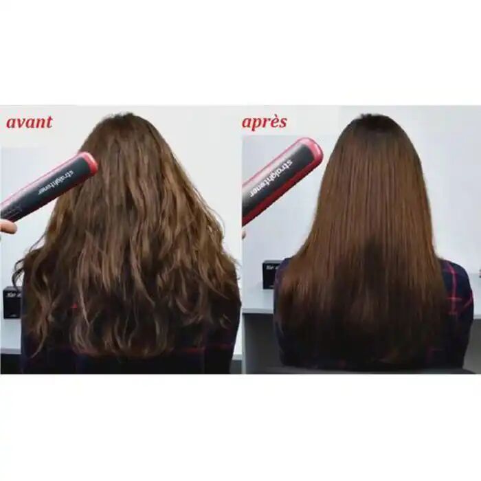 Straightener Brosse Chauffante Lissante Brushing Lcd Fast Hair thumbnail 4