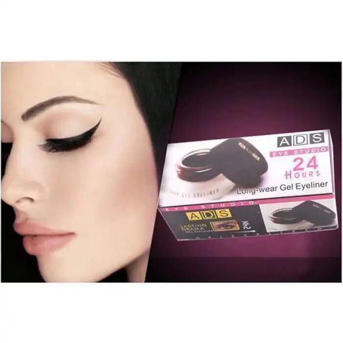 Gel Eye Liner Et Gel À Sourcils - Noir Et Marron 24 Heures