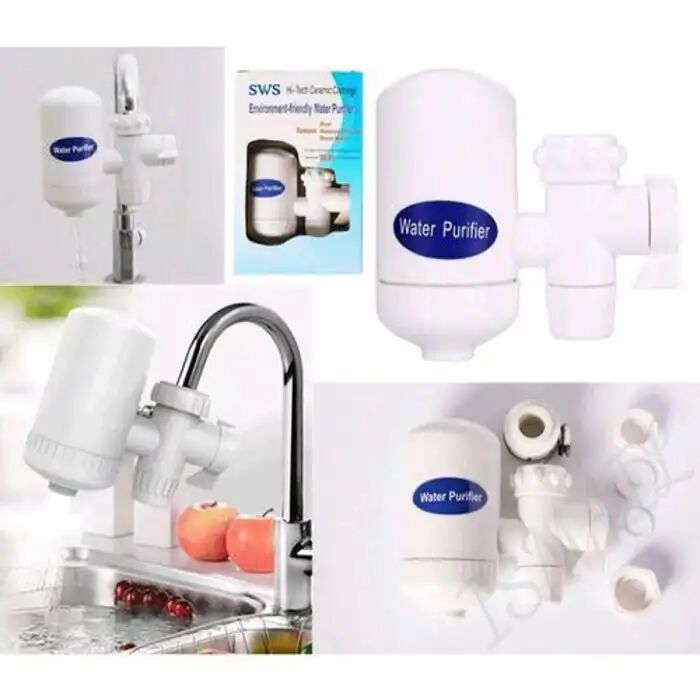 Filtre À Eau Purifie Leau - Pour Filtrer Leau Potable De Votre Robinet De Cuisine Et Éliminer Le Chlore thumbnail 2