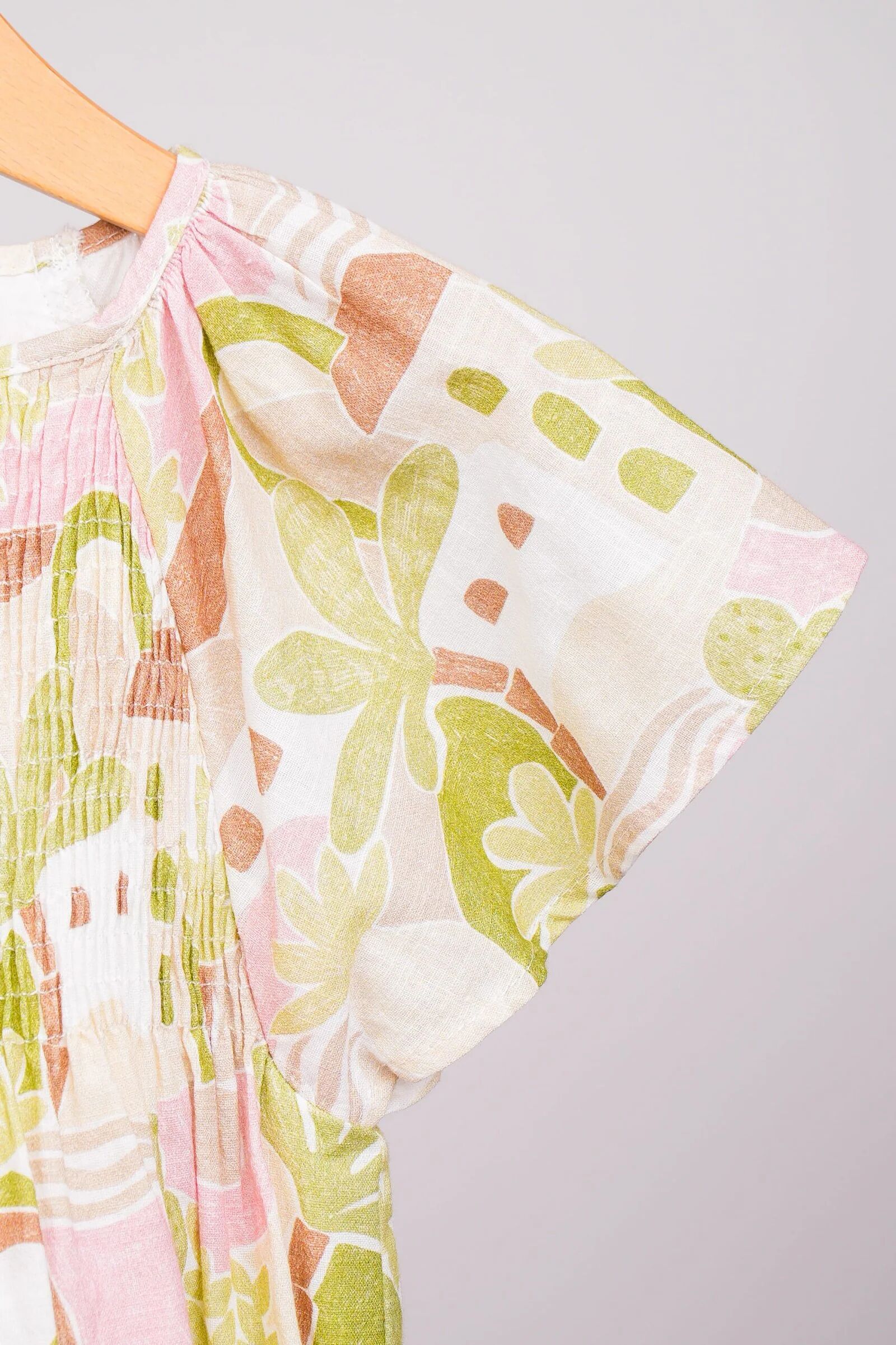 Robe Fille Imprimée – Esprit Artistique & Élégance Estivale thumbnail 3