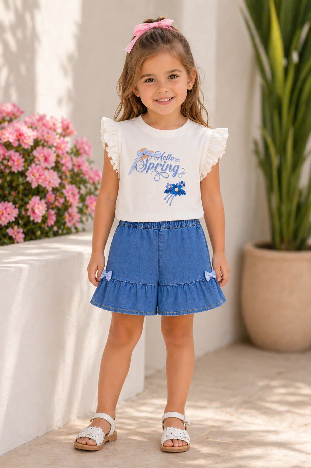 Ensemble Fille – Esprit Printanier Chic thumbnail 2