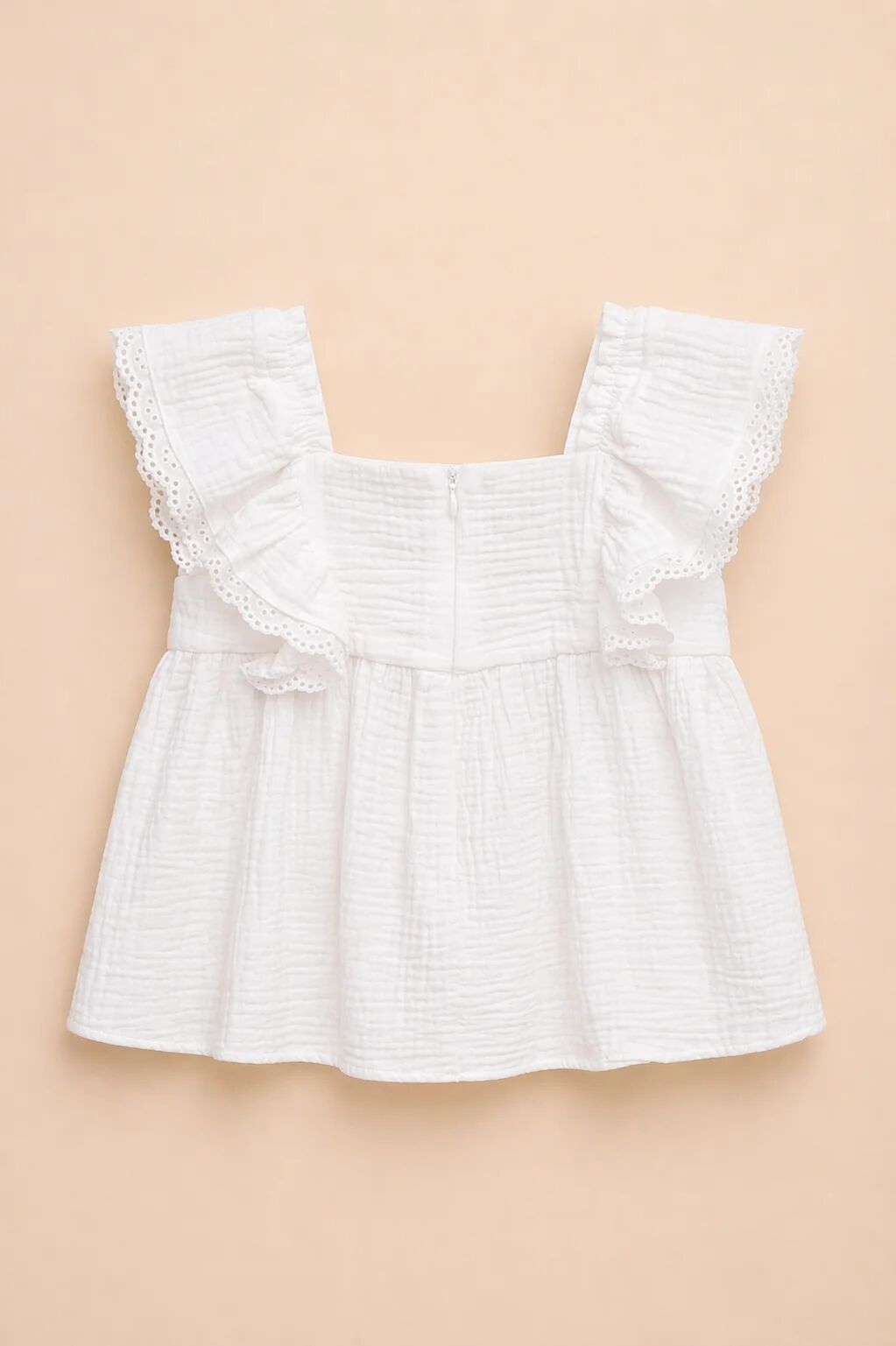 Ensemble Fille Brodé – Pureté & Élégance Artisanale thumbnail 1