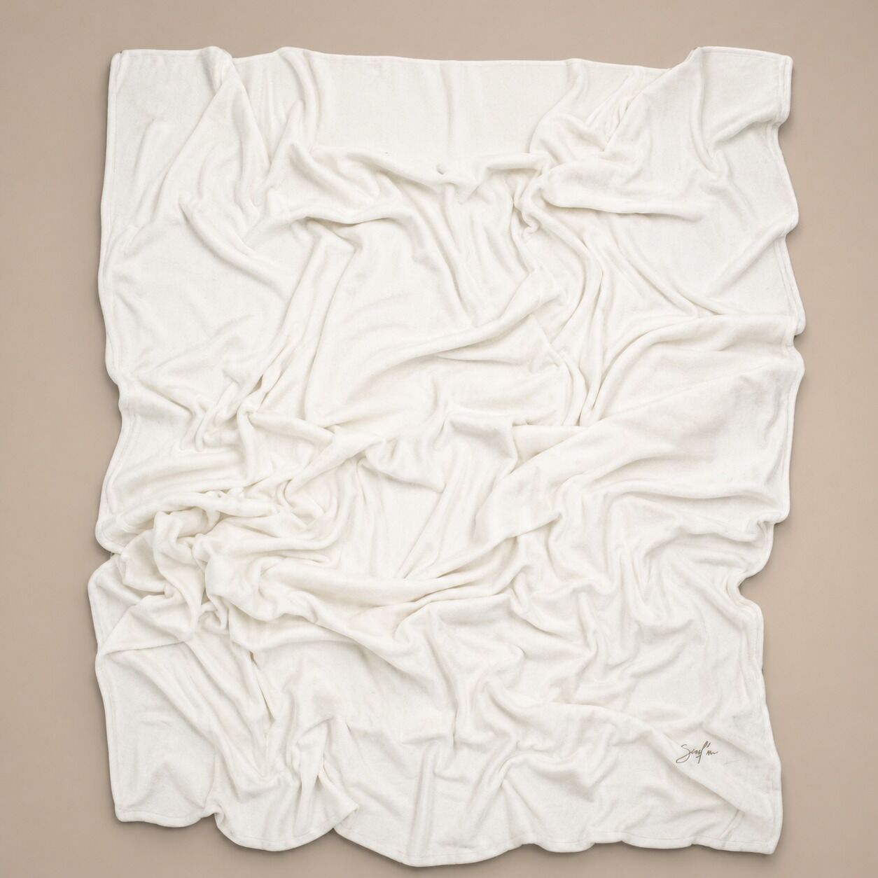 Châle Emaly® Wave - Blanc Cassé