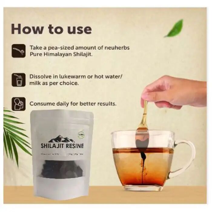 Résine Shilajit Pure De L’himalaya Immunité Énergie Endurance Vitalité thumbnail 4
