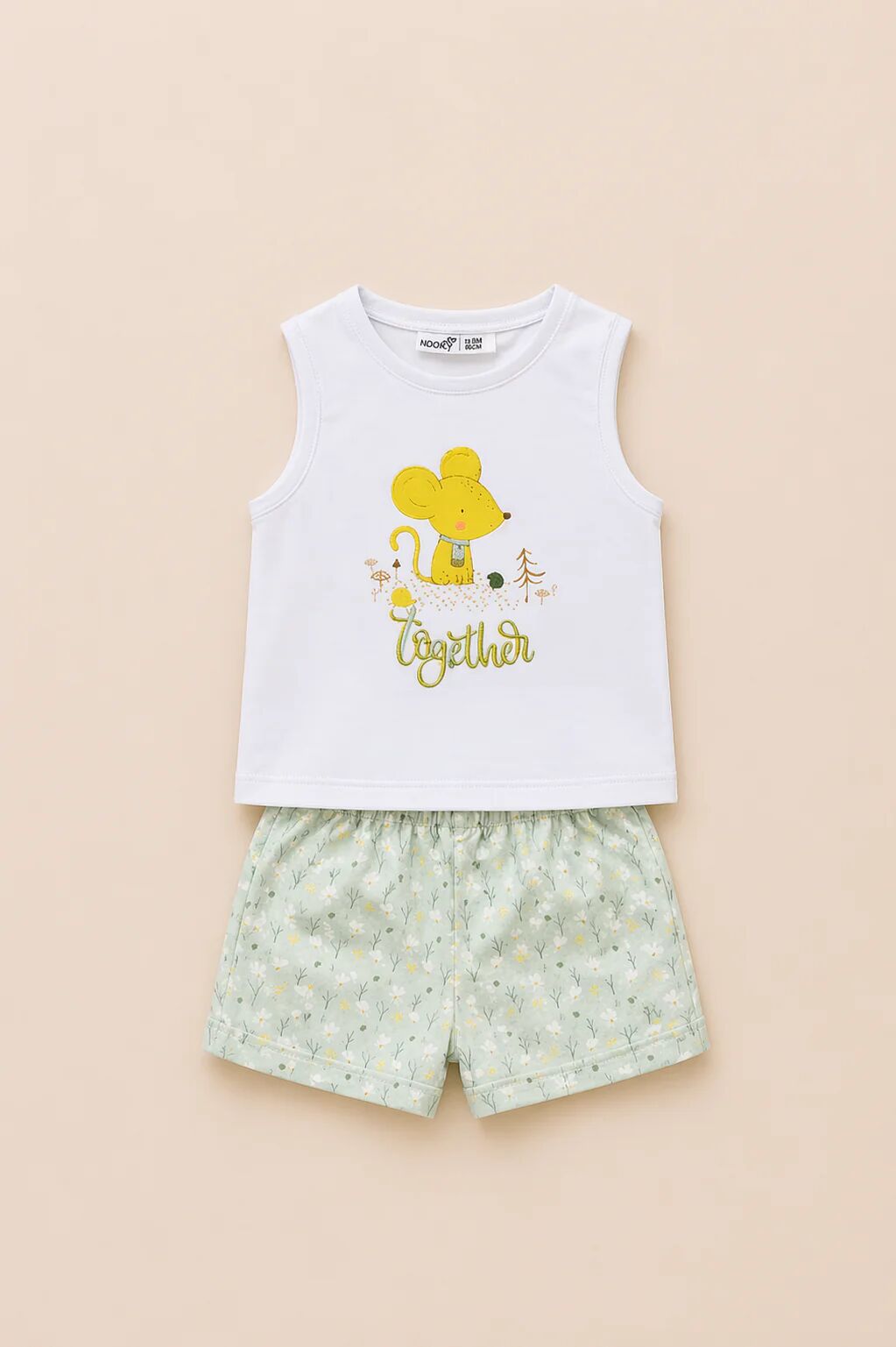 Ensemble Bébé Fille T-shirt Imprimé & Short