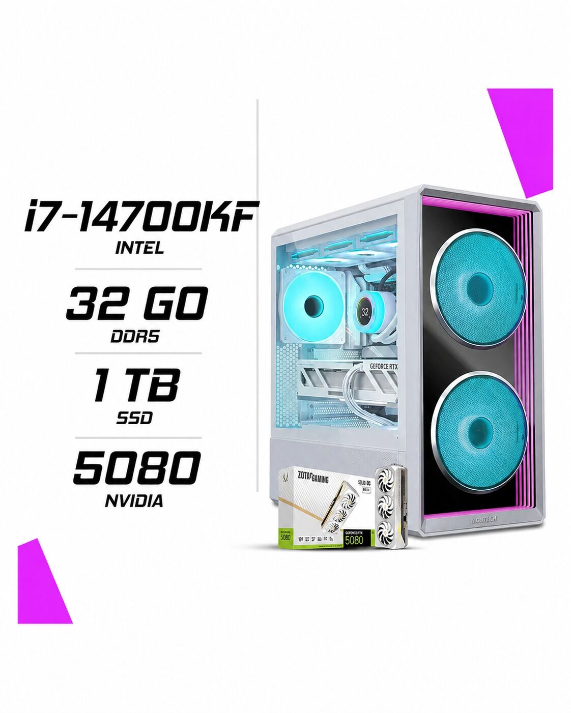 Pc Gamer Intel I7-14700kf Rtx 5080 16g