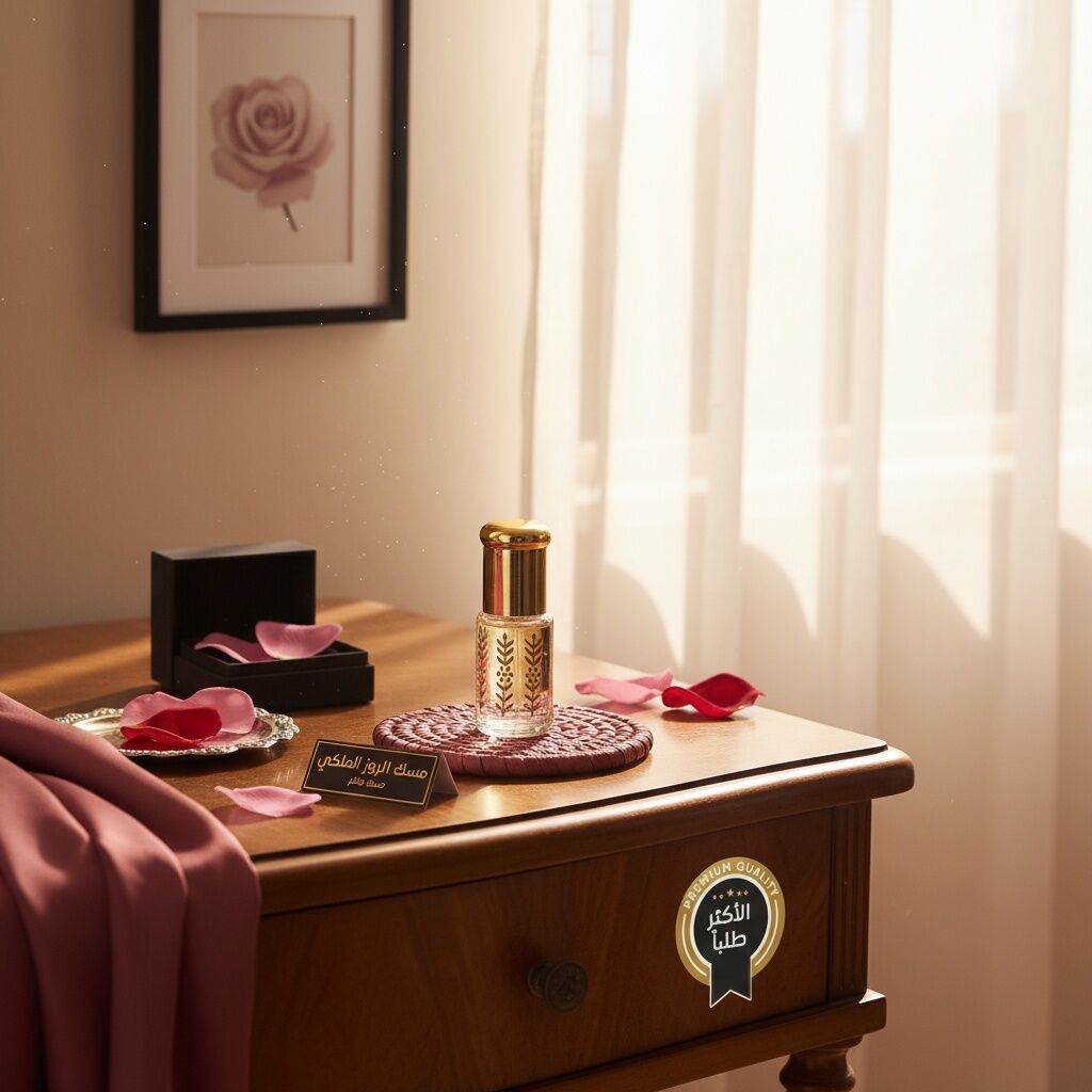 Musc Royal Rose Parfum Mixte Luxueux Format Pratique