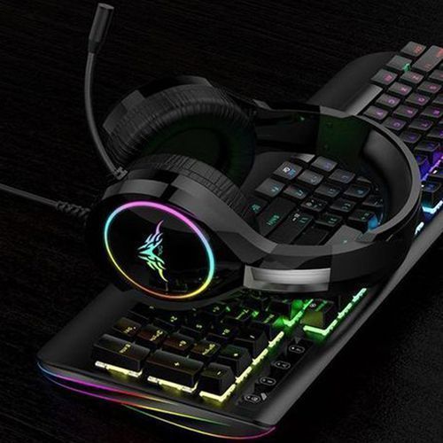 Kit De Démarrage De Jeu - Clavier, Souris, Casque + Tapis - Filaire - Rgb - 1200 Ppp thumbnail 4