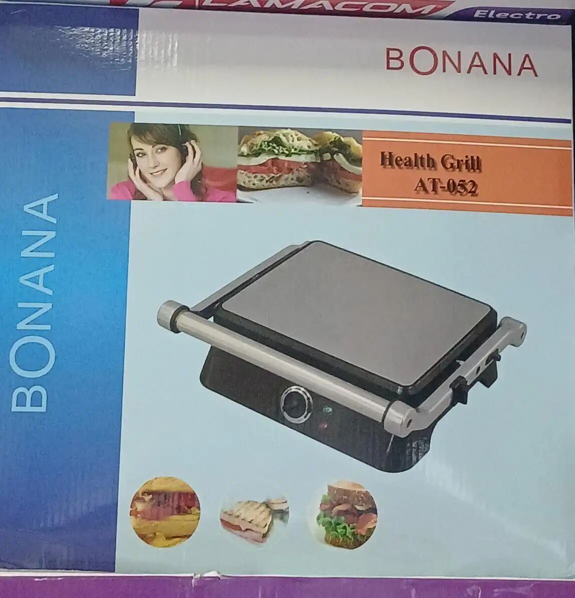 Grill Électrique Multifonction Santé – Plaques Antiadhésives