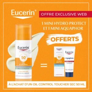 Sun Toucher Sec Gel Crème Huile Controle = Mini Aquaphor + Mini Hydro Protect Offerts thumbnail 1