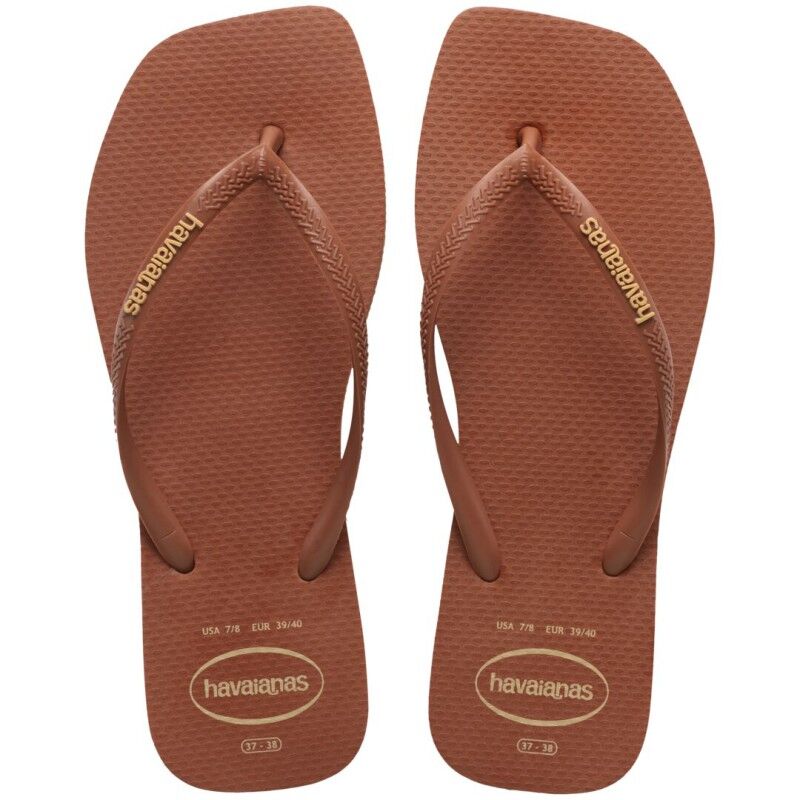 Tongs Slim Square Logo Popup