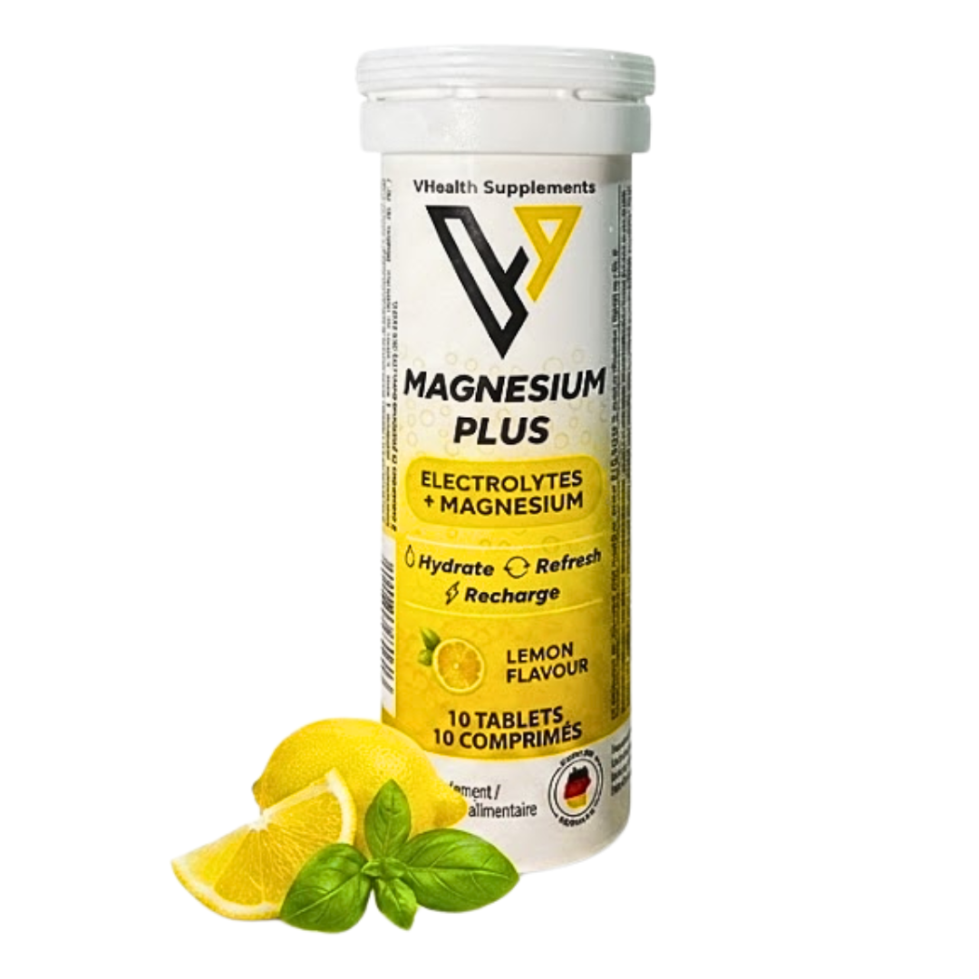 Magnésium Plus Électrolytes Lemon 10 Comprimes