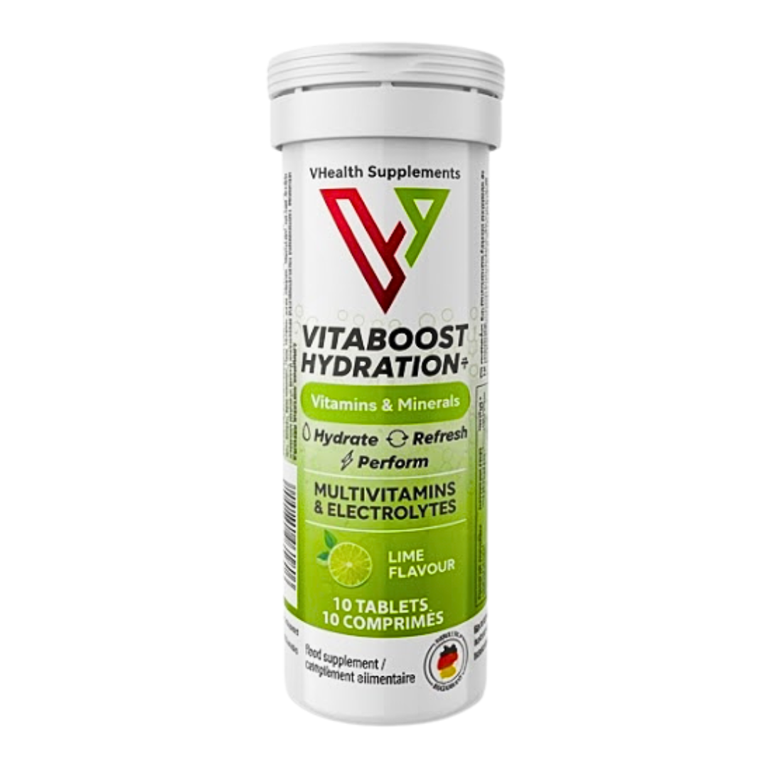 Vitaboost Hydration+ Multivitamins Électrolytes Citron10 Comprimes