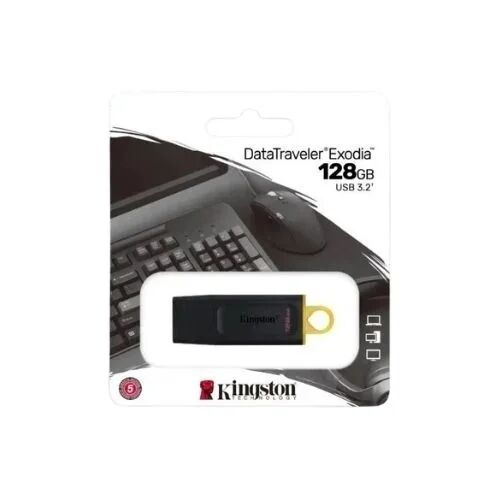 Clé Usb 3.2 Kingston Data Traveler Exodia 128 Go