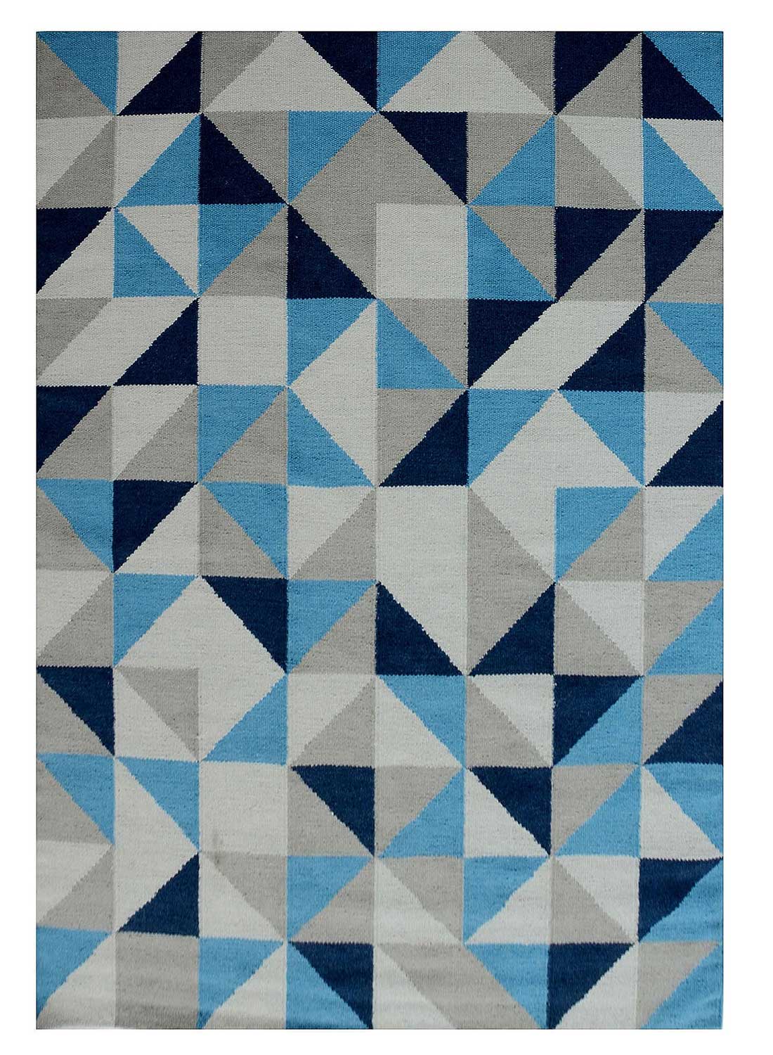 Tapis Scandivian Bleu thumbnail 3