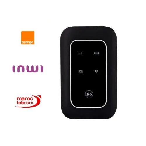 Modem Wifi Portable Jio 4g+ Lte | Ultra-rapide 300 Mbps | Votre Internet Partout Avec Vous