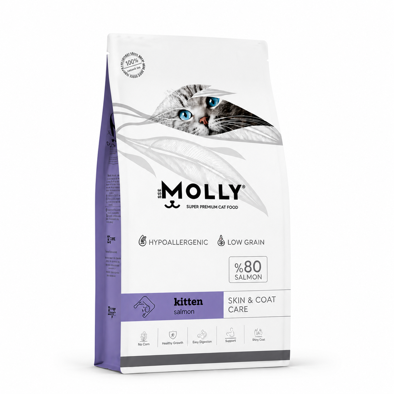 Molly Kitten Salmon Skin & Coat Care 2kg