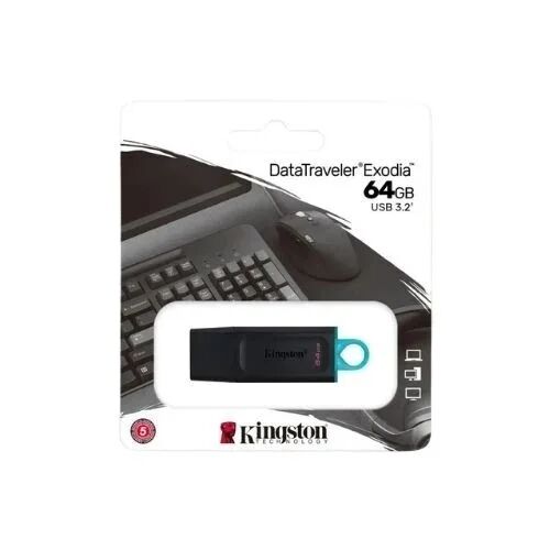 Clé Usb 3.2 Kingston Datatraveler Exodia - 64 Go