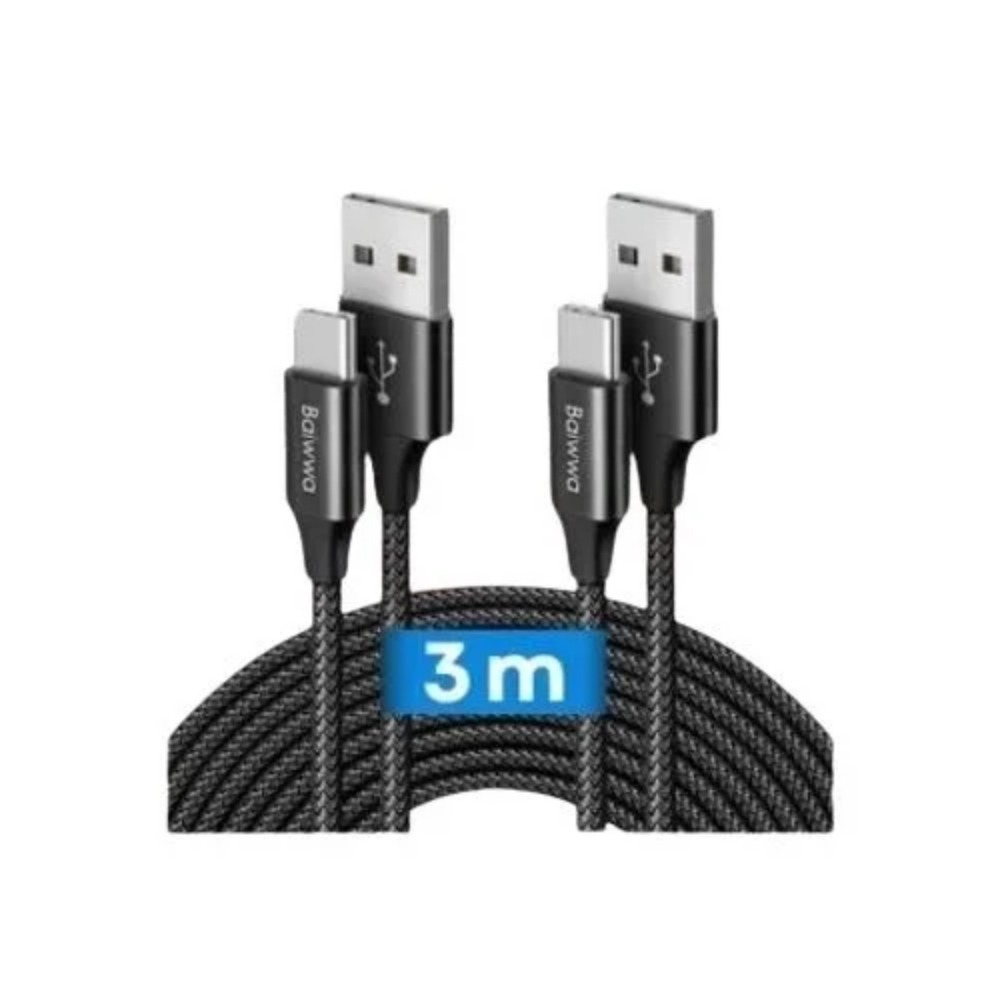 Câble Usb Type-c Qmq Fast Charge 3m