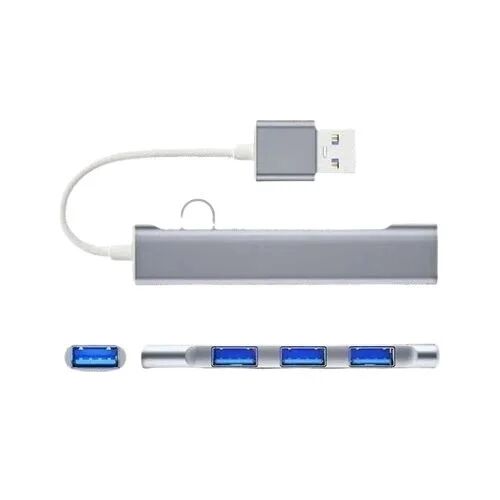 Hub Usb Type A, Adaptateur À 4 Ports Usb 3.0